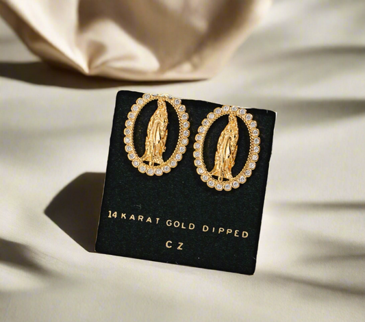 VIRGIN MARY EARRINGS
