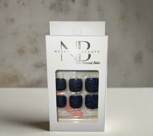 MIDNIGHT STARS TOENAILS