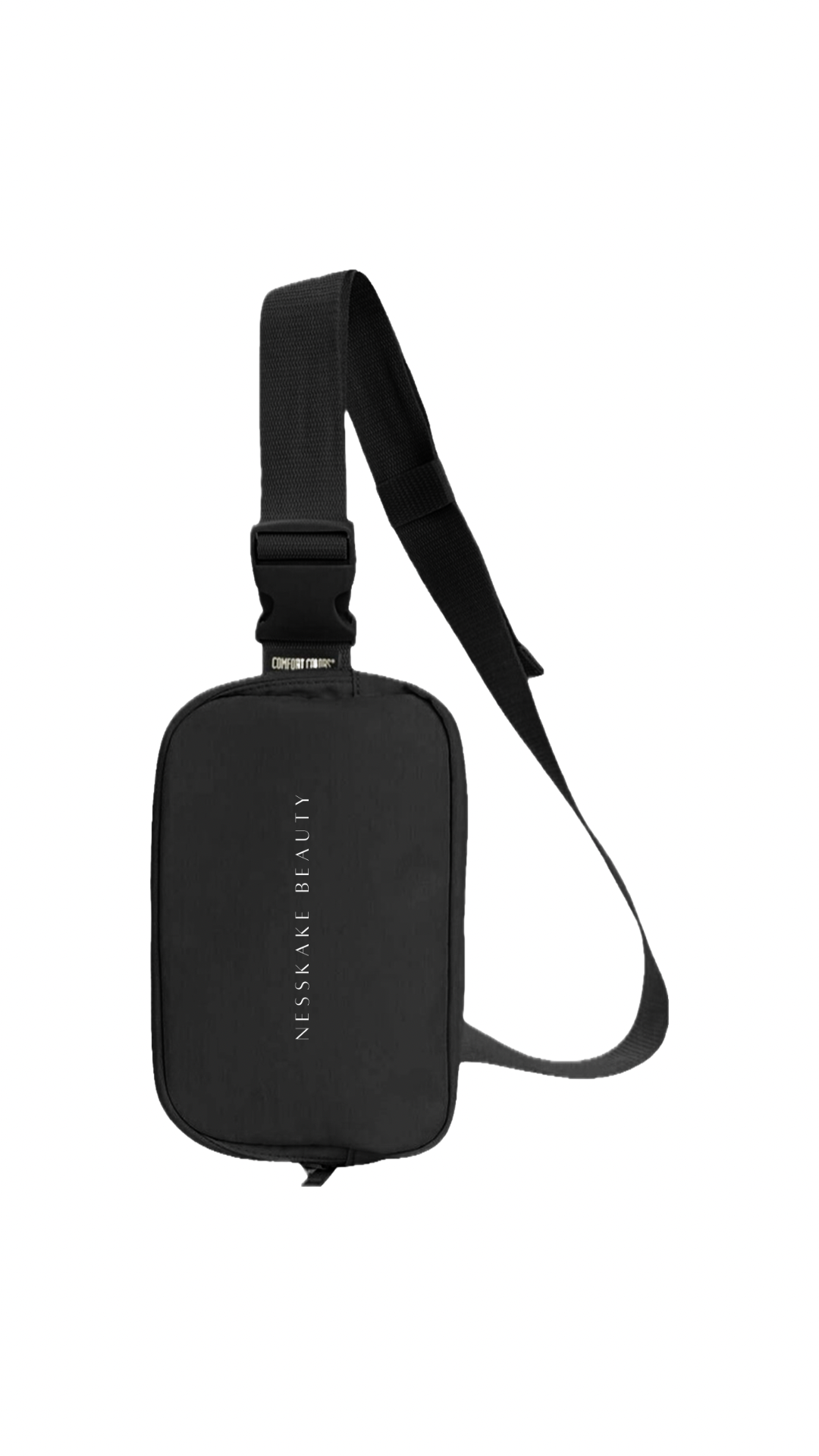 NB Embroidered Explorer Sling Bag — Compact Crossbody Travel Pack